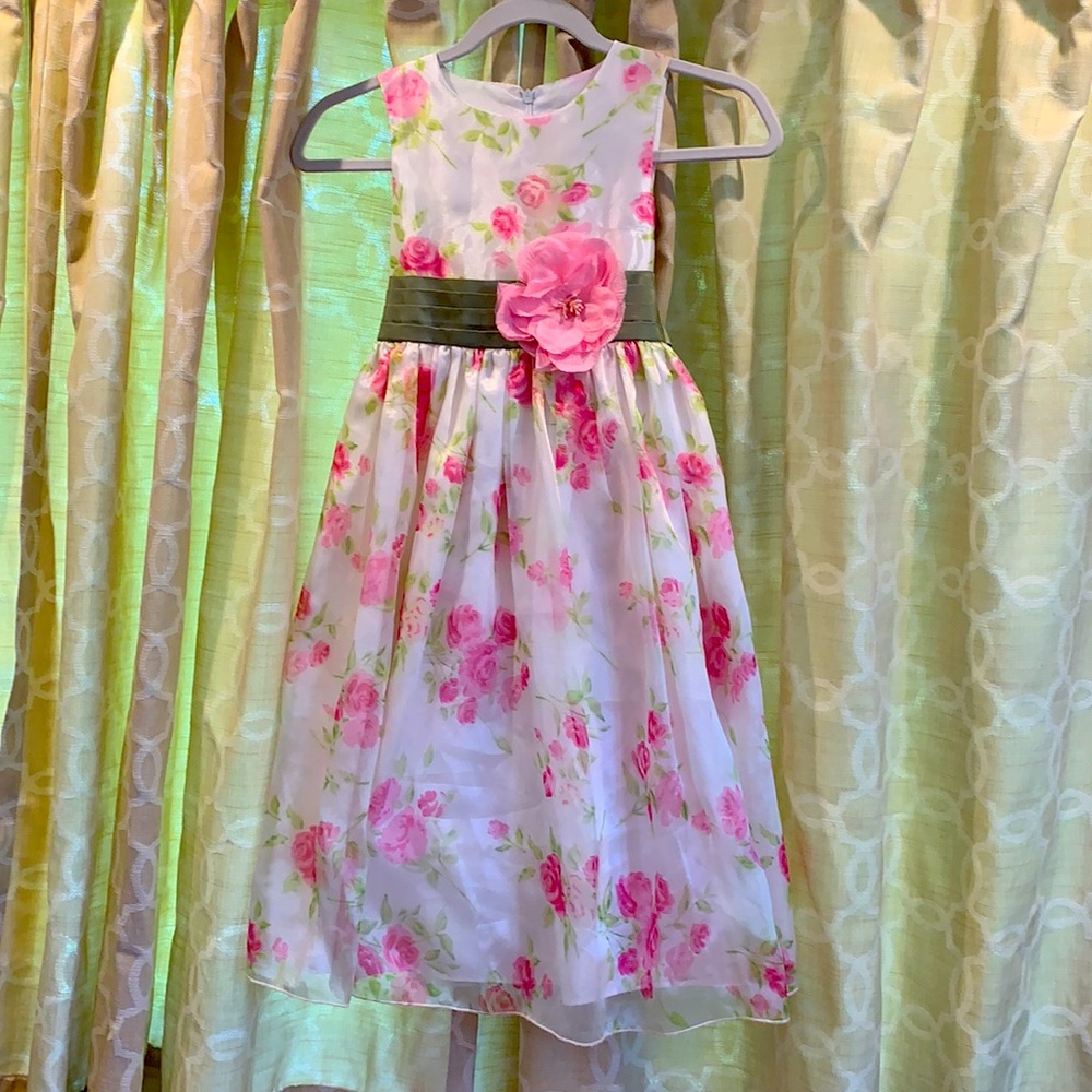 Dorissa Floral Girl’s Dress